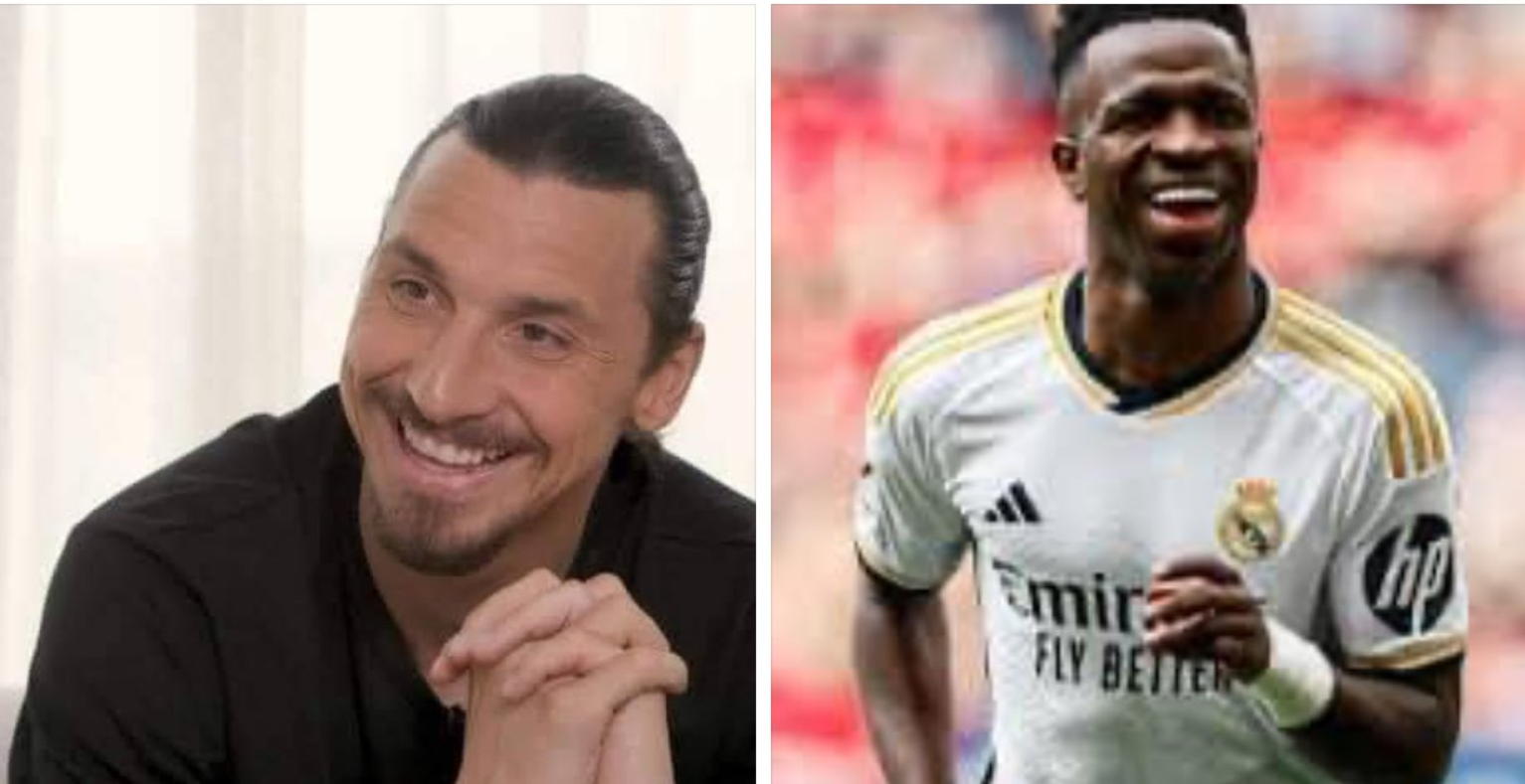 Zlatan Ibrahimovic odaszúrt Vinicius Juniornak